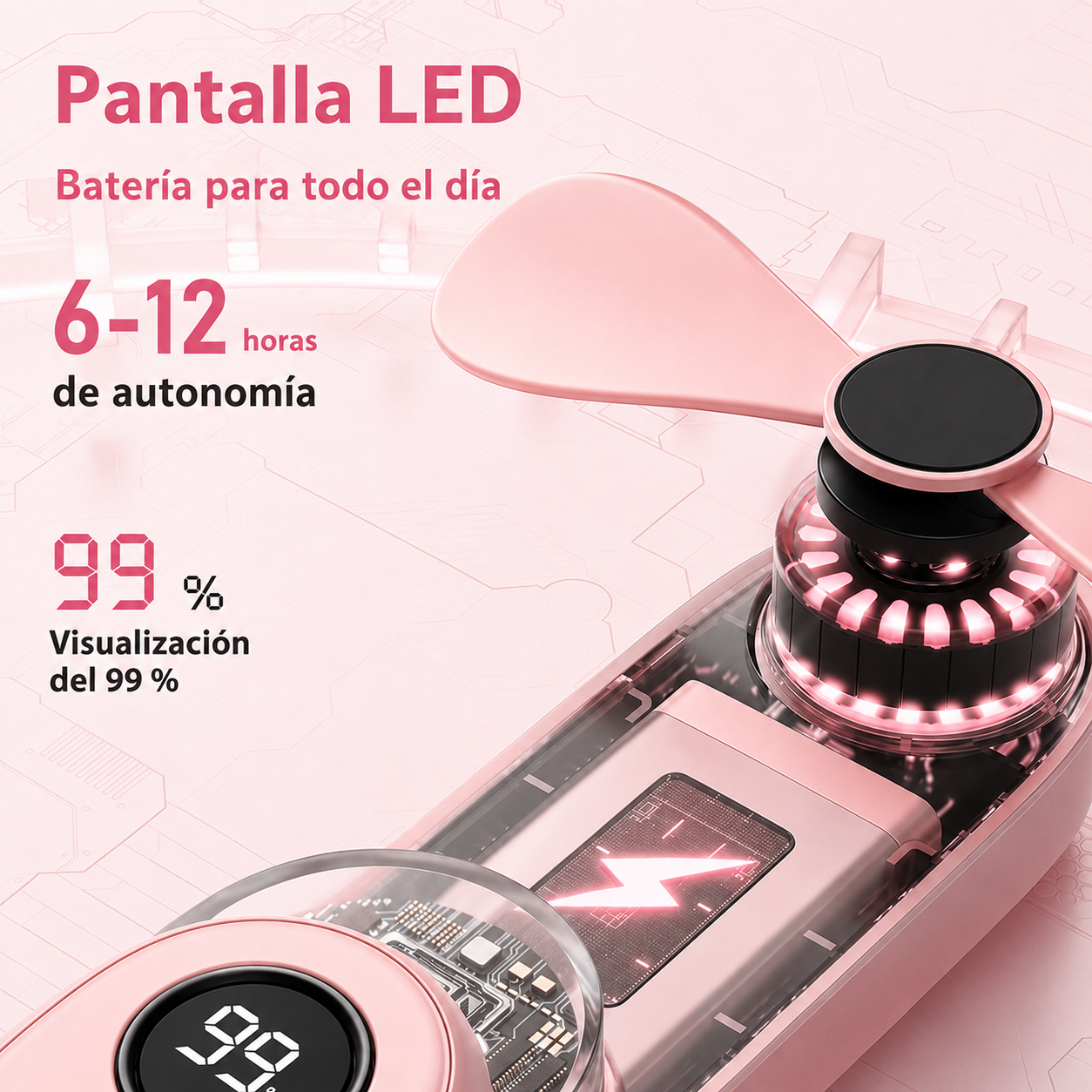 FreshAir Mini™ – Mini Ventilador Portátil Recargable