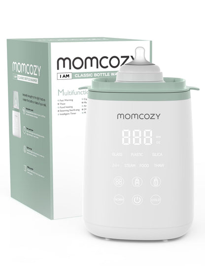 Momcozy Bottle Warmer Fast Bottle Warmers for All Bottles with Timer Accurate Temperature Control and Automatic Shut-Off Multifunctional Bottle Warmer for Breastmilk