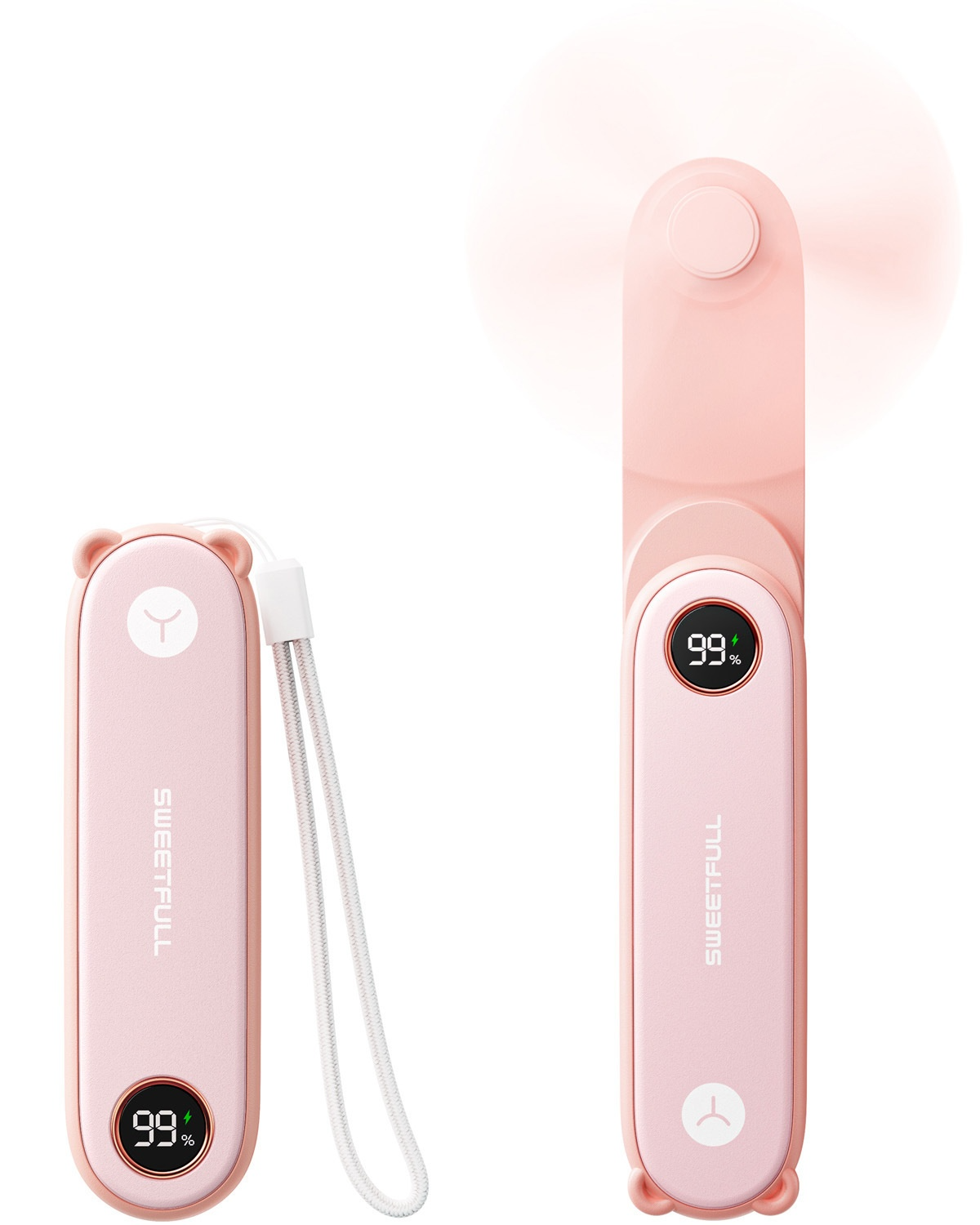 FreshBear™ – Mini Ventilador Portátil Recargable