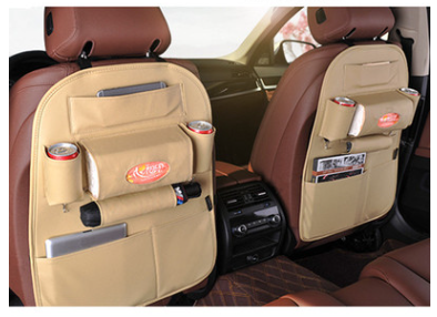 Organizador Premium para Asiento de Coche en Cuero